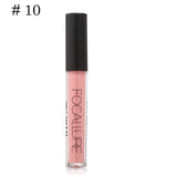 Focallure Liquid Matte Lipstick Lip Gloss Chameleon Metal Lipstick Shimmer Glitter Lip Gloss 6ML Lipgloss Lip Kit