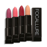 FOCALLURE Matte Lipstick Moisturizer Smooth Lip Stick Long Lasting Charming Lip Lipstick Cosmetic Beauty Makeup
