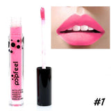 POPFEEL Brand Makeup Lip Gloss Matte Lip Stick Waterproof Long Lasting Nude Velvet Liquid Lip Lipstick Matte Batom