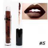 POPFEEL Brand Makeup Lip Gloss Matte Lip Stick Waterproof Long Lasting Nude Velvet Liquid Lip Lipstick Matte Batom