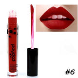 POPFEEL Brand Makeup Lip Gloss Matte Lip Stick Waterproof Long Lasting Nude Velvet Liquid Lip Lipstick Matte Batom