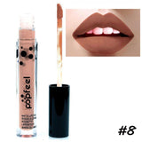 POPFEEL Brand Makeup Lip Gloss Matte Lip Stick Waterproof Long Lasting Nude Velvet Liquid Lip Lipstick Matte Batom