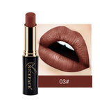 Nice face Velvet Matte lipstick Waterproof long lasting Nude Lip balm beauty tint lips makeup Metallic lipstick korean Cosmetics