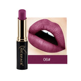 Nice face Velvet Matte lipstick Waterproof long lasting Nude Lip balm beauty tint lips makeup Metallic lipstick korean Cosmetics
