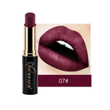 Nice face Velvet Matte lipstick Waterproof long lasting Nude Lip balm beauty tint lips makeup Metallic lipstick korean Cosmetics