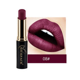 Nice face Velvet Matte lipstick Waterproof long lasting Nude Lip balm beauty tint lips makeup Metallic lipstick korean Cosmetics
