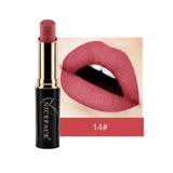 Nice face Velvet Matte lipstick Waterproof long lasting Nude Lip balm beauty tint lips makeup Metallic lipstick korean Cosmetics