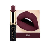 Nice face Velvet Matte lipstick Waterproof long lasting Nude Lip balm beauty tint lips makeup Metallic lipstick korean Cosmetics