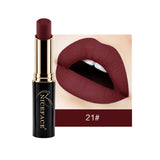 Nice face Velvet Matte lipstick Waterproof long lasting Nude Lip balm beauty tint lips makeup Metallic lipstick korean Cosmetics