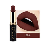 Nice face Velvet Matte lipstick Waterproof long lasting Nude Lip balm beauty tint lips makeup Metallic lipstick korean Cosmetics