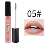 1PC Professional Matte Lip Gloss Brand Color Cosmetics Long Lasting Pigment Brown Nude Waterproof Matte Liquid lipsticks