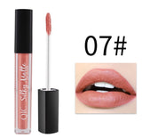 1PC Professional Matte Lip Gloss Brand Color Cosmetics Long Lasting Pigment Brown Nude Waterproof Matte Liquid lipsticks