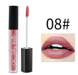 1PC Professional Matte Lip Gloss Brand Color Cosmetics Long Lasting Pigment Brown Nude Waterproof Matte Liquid lipsticks