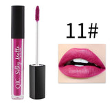1PC Professional Matte Lip Gloss Brand Color Cosmetics Long Lasting Pigment Brown Nude Waterproof Matte Liquid lipsticks
