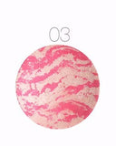 Focallure Blush Face Makeup Baked Cheek Color Blusher Palette 6 Colors Makeup Baked Blush Bronzer Blusher With Brush