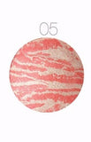 Focallure Blush Face Makeup Baked Cheek Color Blusher Palette 6 Colors Makeup Baked Blush Bronzer Blusher With Brush