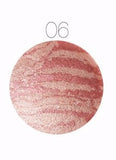 Focallure Blush Face Makeup Baked Cheek Color Blusher Palette 6 Colors Makeup Baked Blush Bronzer Blusher With Brush