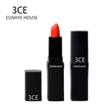 3CE  Eunhye House Moisturizing Lipstick Smooth Moisturizing Lipstick Color Long Lasting Beauty Lipstick HOT SALE