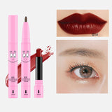 3CE Eunhye House Brand Lip Makeup+eyes Makeup 2 In 1 Set Waterproof Eyebrow Pencil Matte Lipsticks Lip Cosmetics Hot Sale