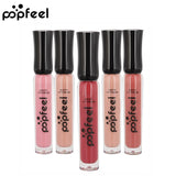 POPFEEL 12 Colors Women Waterproof Nude Lip Gloss Makeup Nutritious Long Lasting Pigments Matte Liquid Lipstick Lips Cosmetic