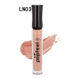 POPFEEL 12 Colors Women Waterproof Nude Lip Gloss Makeup Nutritious Long Lasting Pigments Matte Liquid Lipstick Lips Cosmetic