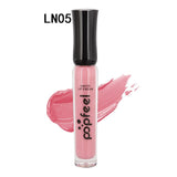 POPFEEL 12 Colors Women Waterproof Nude Lip Gloss Makeup Nutritious Long Lasting Pigments Matte Liquid Lipstick Lips Cosmetic