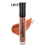 POPFEEL 12 Colors Women Waterproof Nude Lip Gloss Makeup Nutritious Long Lasting Pigments Matte Liquid Lipstick Lips Cosmetic