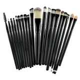 ROSALIND 20Pcs Professional Makeup Brushes Set Powder Foundation Eyeshadow Make Up Brushes Cosmetics Soft Synthetic Hair