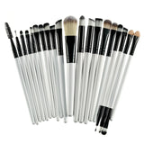 ROSALIND 20Pcs Professional Makeup Brushes Set Powder Foundation Eyeshadow Make Up Brushes Cosmetics Soft Synthetic Hair