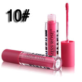 MISS ROSE Brand Moisturizer Smooth Velvet Lip Gloss Matte Makeup Lipgloss Sexy Nude Color Liquid Lipstick Cosmetics