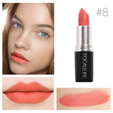 New Brand Beauty Makeup Matte Lipstick Red Lip Stick Cosmetic Waterproof FOCALLURE Nude Make Up Lote Lipstick Matte Lip Tint