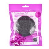 Fulljion Round Shape Konjac Sponge Cosmetic Puff Face Cleaning Sponge Natural Konjac Puff Facial Cleanser Tool Wash Flutter 1pcs