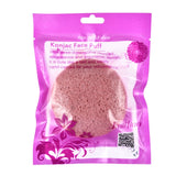 Fulljion Round Shape Konjac Sponge Cosmetic Puff Face Cleaning Sponge Natural Konjac Puff Facial Cleanser Tool Wash Flutter 1pcs