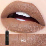 NICE FACE Sexy Color Matte Lipstick High Gloss Lips Long-Lasting Moisturizer Smooth Lipstick Nude Makeup Lip Tint Kit Cosmetics
