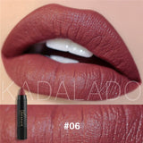 NICE FACE Sexy Color Matte Lipstick High Gloss Lips Long-Lasting Moisturizer Smooth Lipstick Nude Makeup Lip Tint Kit Cosmetics