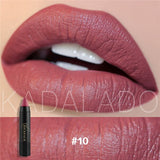 NICE FACE Sexy Color Matte Lipstick High Gloss Lips Long-Lasting Moisturizer Smooth Lipstick Nude Makeup Lip Tint Kit Cosmetics