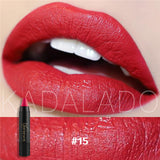 NICE FACE Sexy Color Matte Lipstick High Gloss Lips Long-Lasting Moisturizer Smooth Lipstick Nude Makeup Lip Tint Kit Cosmetics