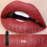 NICE FACE Sexy Color Matte Lipstick High Gloss Lips Long-Lasting Moisturizer Smooth Lipstick Nude Makeup Lip Tint Kit Cosmetics