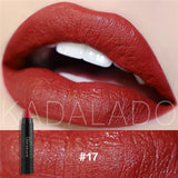 NICE FACE Sexy Color Matte Lipstick High Gloss Lips Long-Lasting Moisturizer Smooth Lipstick Nude Makeup Lip Tint Kit Cosmetics