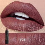 NICE FACE Sexy Color Matte Lipstick High Gloss Lips Long-Lasting Moisturizer Smooth Lipstick Nude Makeup Lip Tint Kit Cosmetics