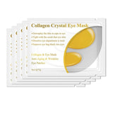 1pair Collagen Protein Eye Mask Eye Patches Removal Dark Circle Anti-Aging Anti-wrinkle Moisturizing Facial Firming Eye Care New