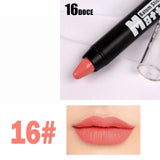 Miss Rose Professional Matte Makeup Lipstick Waterproof Long Lasting Sexy Red Velvet Lip Stick Nude Lipstick Pencil Popular
