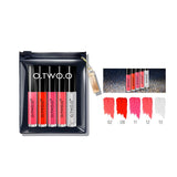 5pcs/lot Liquid Lipstick Rouge Levre Mat Lips Balm Cream Makeup Oil Matte Lipstick Lipgloss Kit Long Lasting Waterproof Soft Set