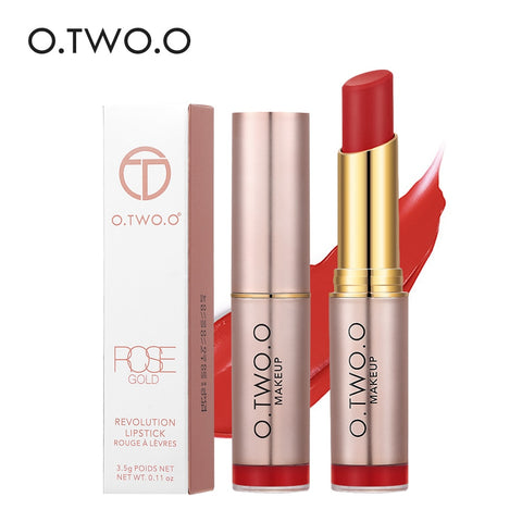 O.TWO.O Brand Best Selling Beauty Makeup Lipstick Popular Red Nude Colors Matte lip stick Long Lasting Lip Matte Lips Cosmetics
