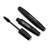 Fashionable Natural Women Black Mascara Long Lasting Waterproof Silk Fiber Lengthening Curling Eyelash Makeup Tools