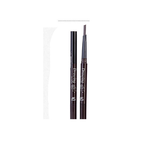 Automatic rotating double head eyebrow pencil waterproof sweat proof long lasting eyebrow Pen for Beginner