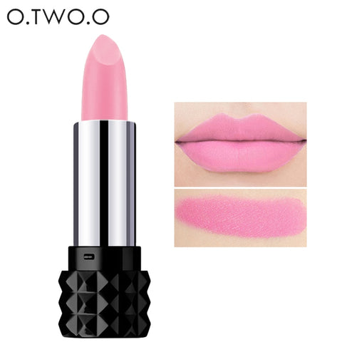 2018 New Matte Lips Color Cosmetic for Women Long Lasting Pigment o .two. o Brand Pink Nude Lipsticks Matte Makeup