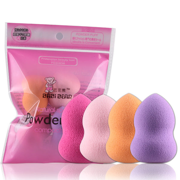 10Pcs Cosmetic Puff Makeup Foundation Sponge Powder Smooth Beauty Cosmetic Various Make Up Sponge Beauty Tool With Box