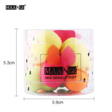 10Pcs Cosmetic Puff Makeup Foundation Sponge Powder Smooth Beauty Cosmetic Various Make Up Sponge Beauty Tool With Box