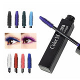 Color Mascara Waterproof Fast Dry Eyelashes Curling Lengthening Makeup Eye Lashes Blue Green Red Purple Black White Ink Mascara